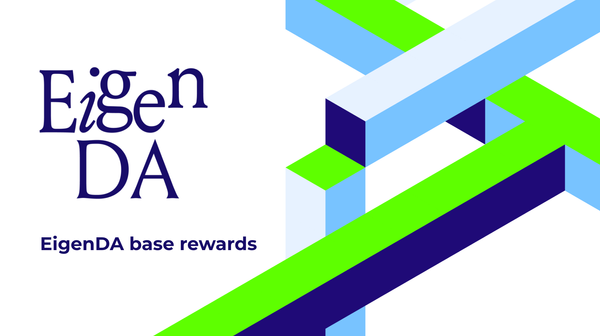 Introducing EigenDA Base Rewards